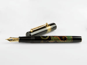 Namiki Yukari Zodiac Dragon Fountain Pen, Urushi lacquer, FNV-20M-TA