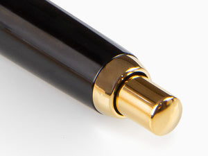 Pilot Capless Fountain Pen, Black, Gold, FK-1500-AU-BLACK