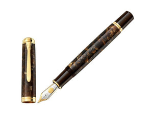 Pelikan M1000 Renaissance Brown Fountain Pen, Special Edition, 825863