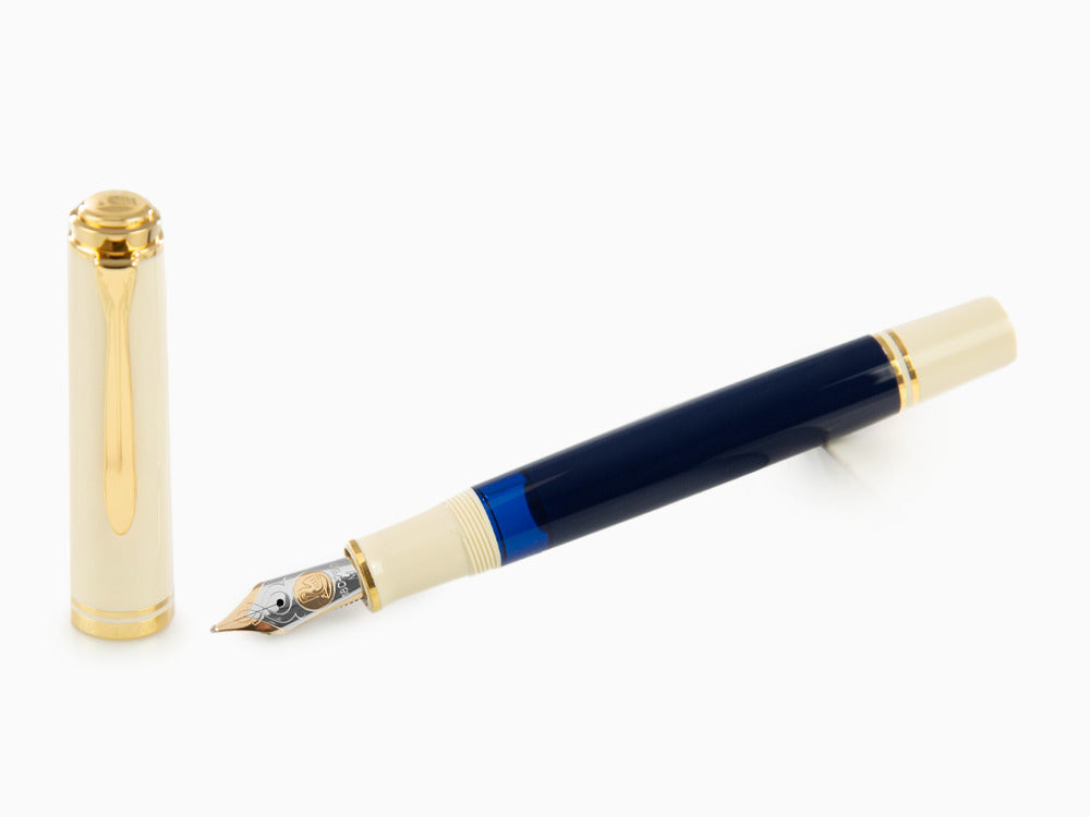 Pelikan Souverän® 800 Cream Blue Fountain Pen, Special Edition, 827270