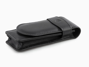 Pelikan 3 Pen Case, Leather, Black, Soft, 923433