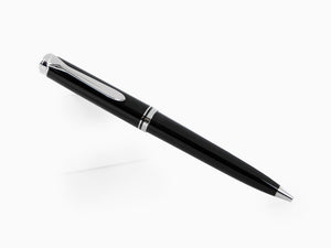 Pelikan K805 Ballpoint pen, Black Resin, Silver trim, 926378