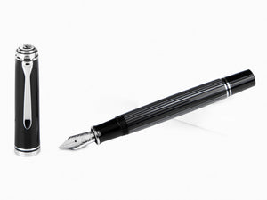 Pelikan M805 Stresemann Fountain Pen, Palladium trim, 957639