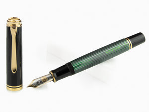 Pelikan Fountain Pen Souverän M1000 - Black & Green, 987594