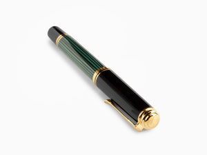 Pelikan Rollerball Pen Souverän R400, Black/Green, 997494