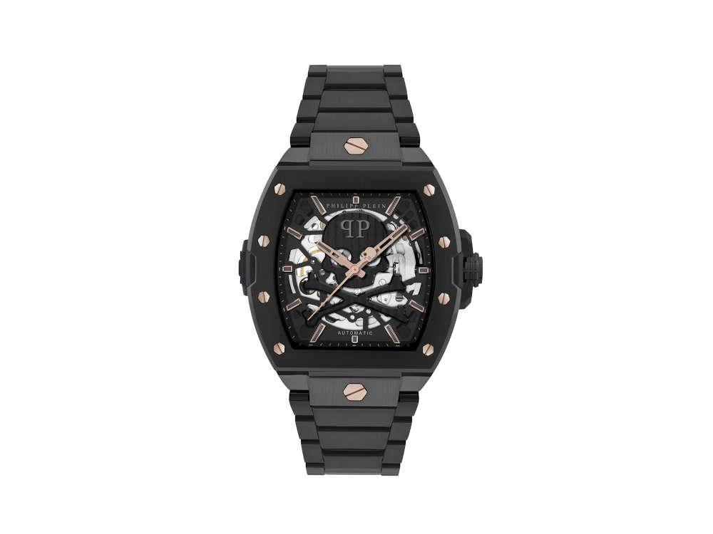 Philipp Plein The Skeleton 2.0 Automatic Watch, PVD, 44mm, PWJFA0725