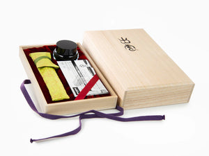 Platinum Izumo Bamboo Ankokushoku Fountain Pen, Black, PBA-120000G-1