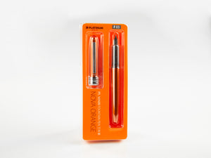 Platinum Plaisir Fountain Pen Nova Orange, Aluminium, PGB-1000-25