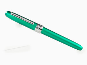 Platinum Plaisir Fountain Pen, Aluminium, Teal Green 2020, PGB-1500-45