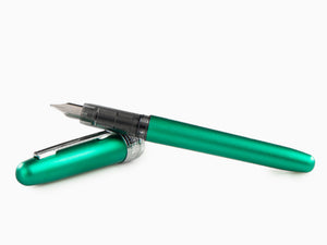 Platinum Plaisir Fountain Pen, Aluminium, Teal Green 2020, PGB-1500-45