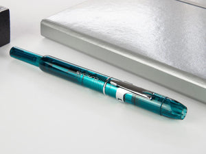 Platinum Curidas Fountain Pen, Retractable, Urban Green, PKN-7000-43