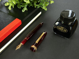 Platinum Century Bourgogne Fountain Pen, Resin, PNB-15000A-71