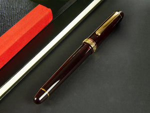 Platinum Century Bourgogne Fountain Pen, Resin, PNB-15000A-71