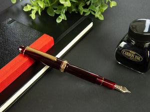 Platinum Century Bourgogne Fountain Pen, Resin, PNB-15000A-71