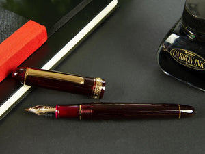 Platinum Century Bourgogne Fountain Pen, Resin, PNB-15000A-71