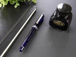 Platinum Century Fountain Pen, Resin, Chrome Trim, PNB-18000CR-51