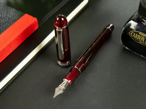 Platinum Century Bourgogne Fountain Pen, Resin, PNB-18000CR-71