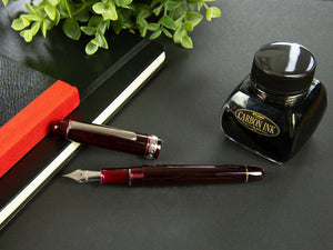 Platinum Century Bourgogne Fountain Pen, Resin, PNB-18000CR-71