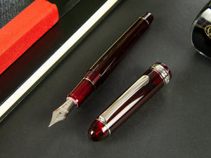 Platinum Century Bourgogne Fountain Pen, Resin, PNB-18000CR-71