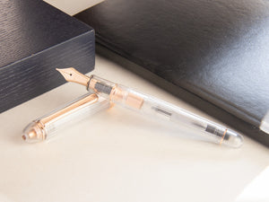 Platinum Century Fountain Pen, Resin, Rose gold trim, PNB-20000R-5