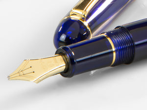 Platinum Fountain Pen, Century Music Chartres Blue, PNBM-20000-51