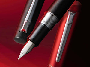 Platinum Procyon Carmine Red Fountain Pen, PNS-5000-10