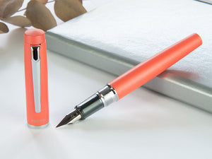 Platinum Procyon Persimmon Fountain Pen, Aluminium, Orange, PNS-5000-25