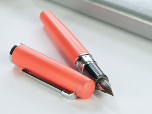 Platinum Procyon Persimmon Fountain Pen, Aluminium, Orange, PNS-5000-25