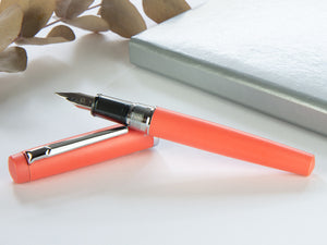 Platinum Procyon Persimmon Fountain Pen, Aluminium, Orange, PNS-5000-25