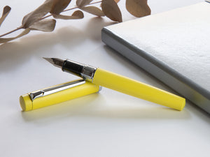 Platinum Procyon Citron Fountain Pen, Aluminium, Yellow, PNS-5000-68