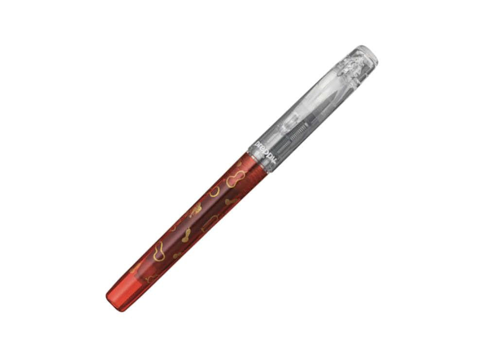 Platinum Preppy WA Hyotan Fountain Pen, Orange, PSQ-1100-1