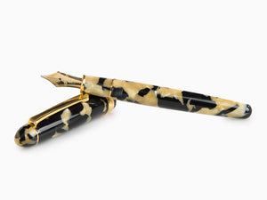 Platinum Celluloid Fountain Pen  Calicó Gold Trims - PTB-30000S-67