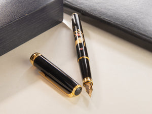 Platinum Modern Maki-e Phoenix Fountain Pen, Resin