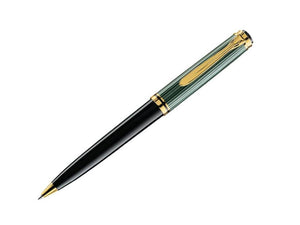 Pelikan K800 Ballpoint pen, Black and green, Gold trim, 987834