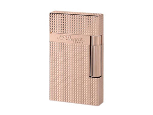 S.T. Dupont Ligne 2 Lighter, Palladium, Rose gold trim, 016424