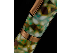 Scribo La Dotta Travertino Fountain Pen, 18K, Limited Ed DOTFP17PC1803