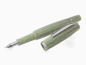 Scribo Feel Verde Antico Fountain Pen, 18K, Limited Ed, FEEFP26PL1803