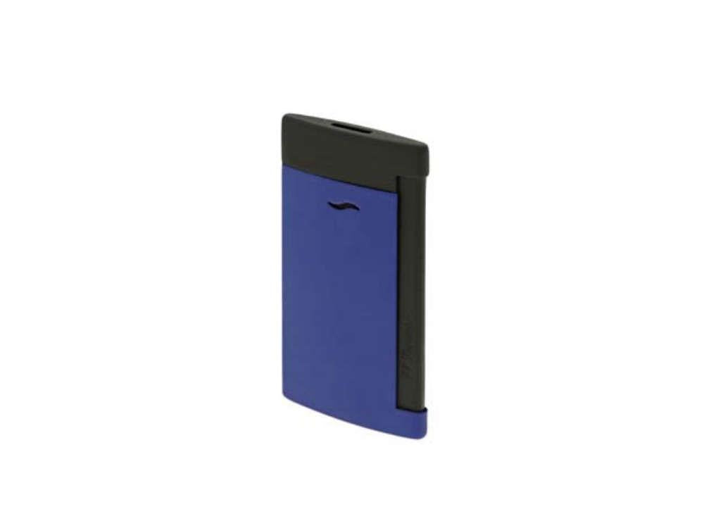 S.T. Dupont Velvet Animation Slim7 Matte Ocean Blue Lighter, Blue, 027761