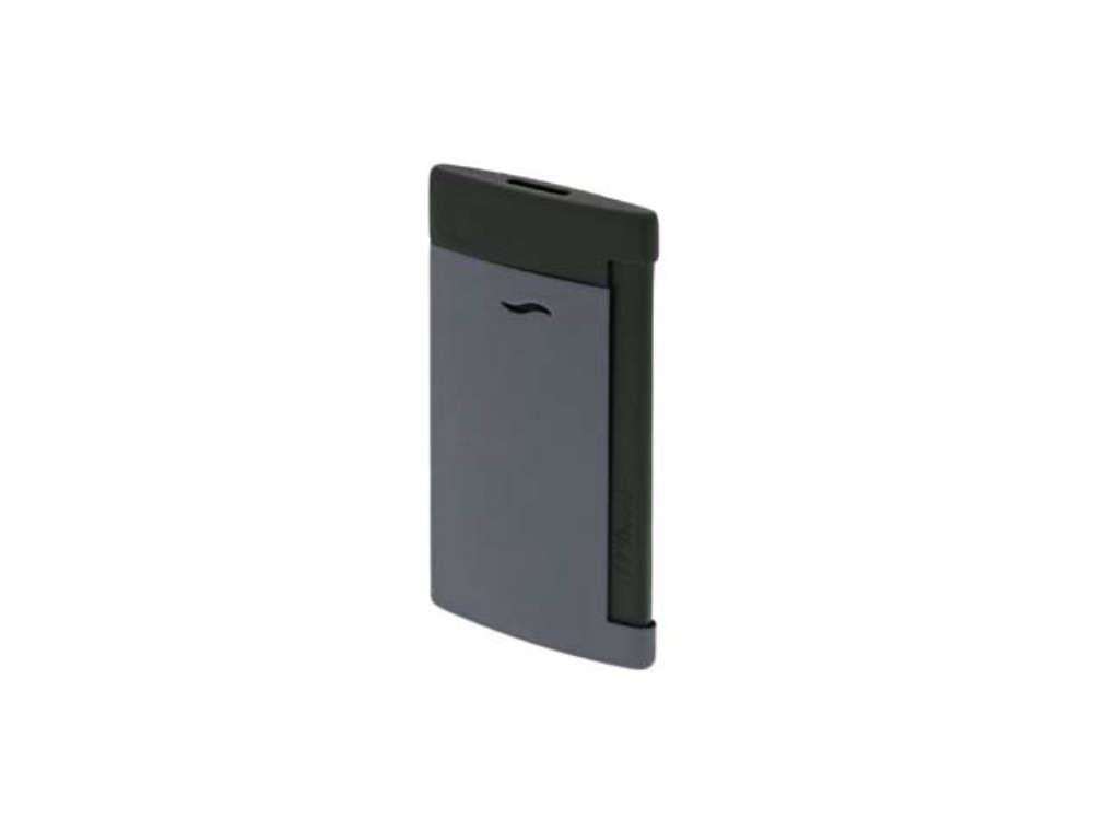 S.T. Dupont Velvet Animation Slim7 Matte Graphite Lighter, Lacquer, Grey, 027766