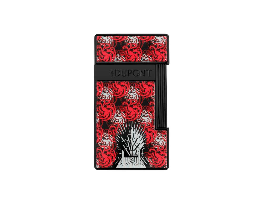 S.T. Dupont Game of Thrones Slimmy Lighter, Black, Limited Edition, 028112