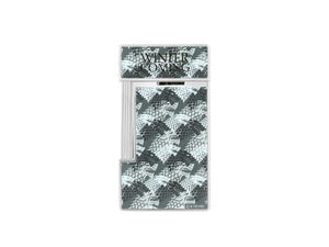 S.T. Dupont Game of Thrones Slimmy Lighter, Grey, Limited Edition, 028113