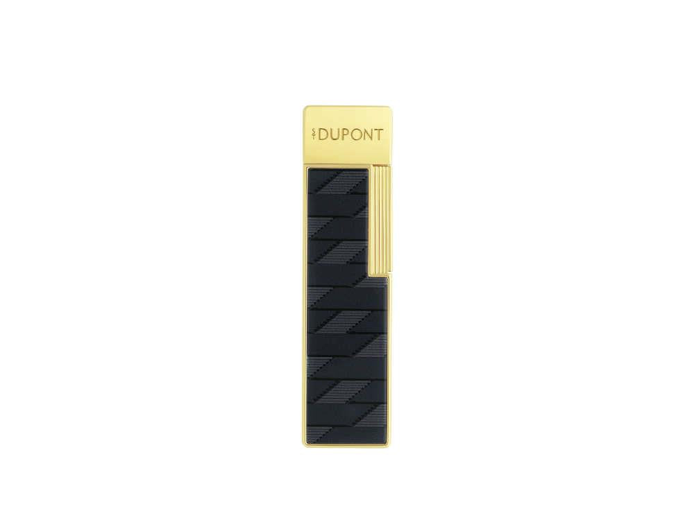 S.T. Dupont Twiggy Monogram 1872 Lighter, Black, Limited Edition, 030079