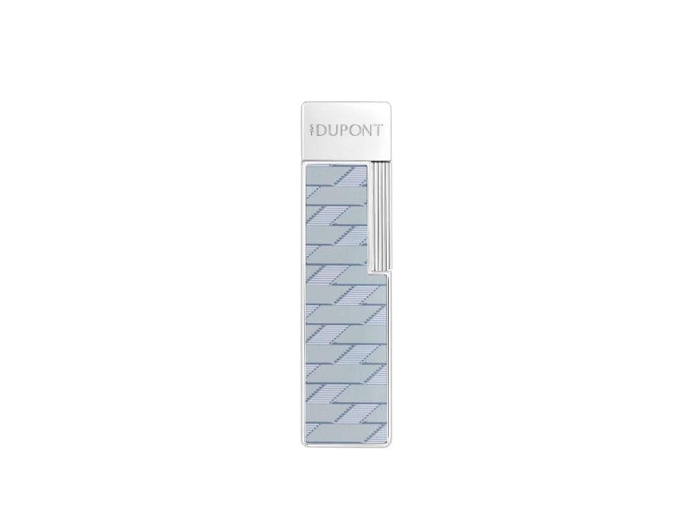 S.T. Dupont Twiggy Monogram 1872 Lighter, Silver, Limited Edition, 030080