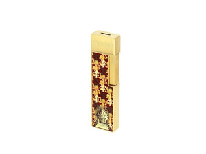 S.T. Dupont Game of Thrones Twiggy Lighter, Burgundy, Limited Edition, 030081