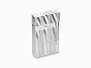 S.T. Dupont Ligne 2 Lighter, Silver Diamond Head, 016184