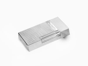 S.T. Dupont Ligne 2 Lighter, Silver Diamond Head, 016184