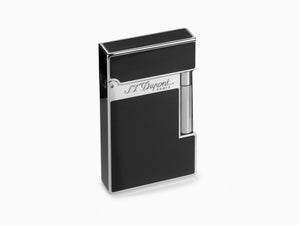 S.T. Dupont Ligne 2 Lighter, Lacquer, Palladium trim, Black, 016296