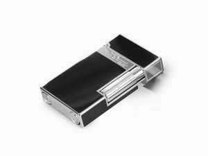 S.T. Dupont Ligne 2 Lighter, Lacquer, Palladium trim, Black, 016296