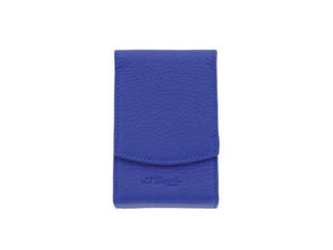 S.T. Dupont Velvet Animation Ocean Blue Case, Leather, Blue, 183461