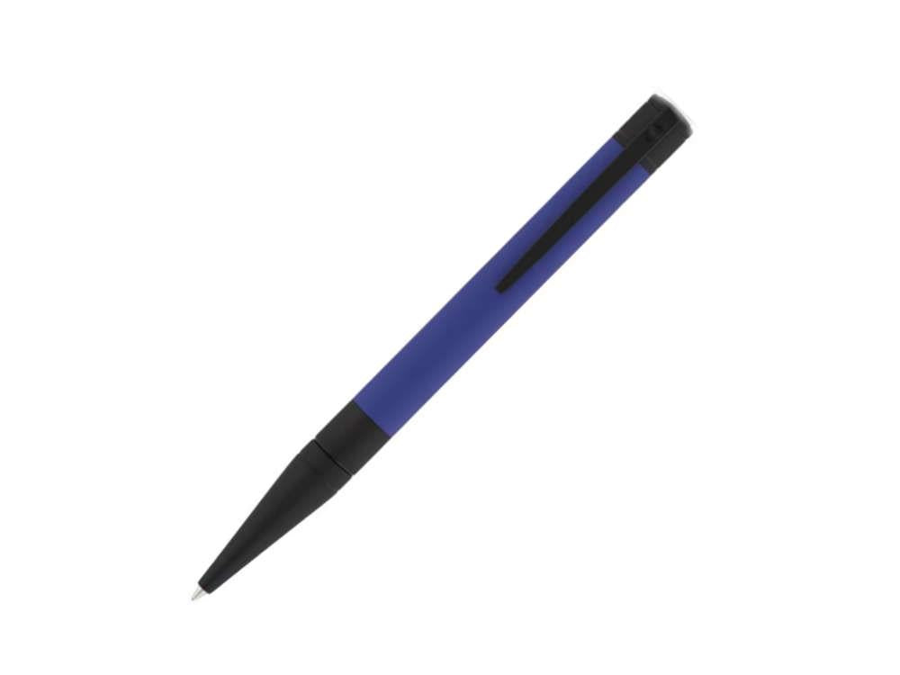 S.T. Dupont D-Initial Velvet Animation Matte Ocean Blue Ballpoint pen, 265002